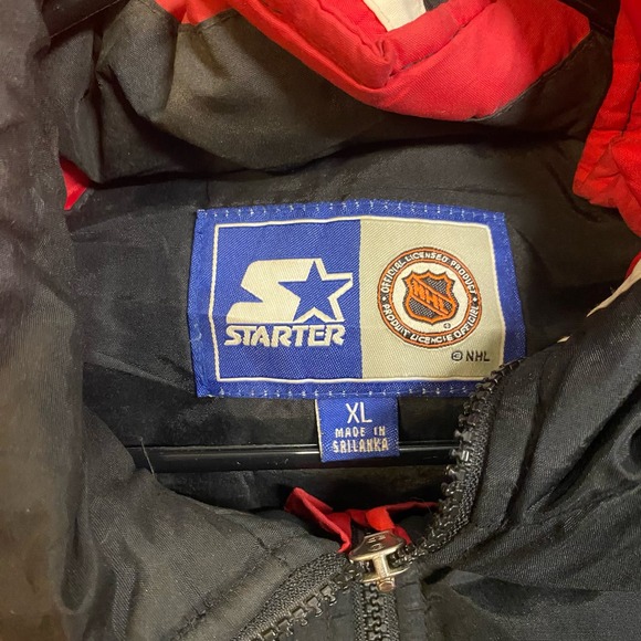 Vintage Starter Chicago Blackhawks NHL Jacket - Picture 4 of 5